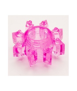 Кольцо гелевое розовое