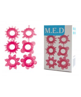 КОЛЬЦО ЭРЕКЦИОННОЕ набор 6 шт