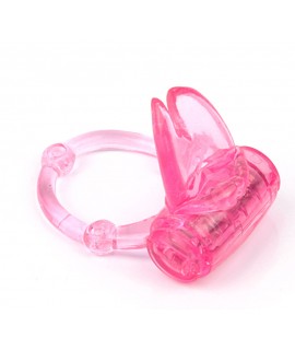 КОЛЬЦО ЭРЕКЦИОННОЕ С ВИБРАЦИЕЙ "SWEETI TONGUE" арт. EK-2111