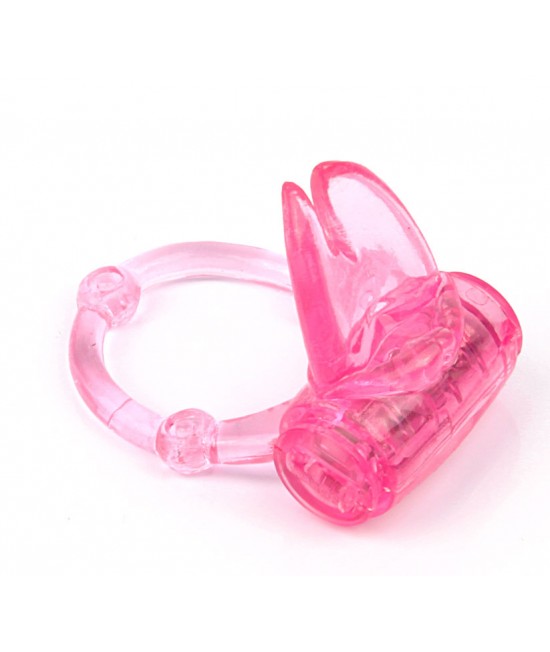 КОЛЬЦО ЭРЕКЦИОННОЕ С ВИБРАЦИЕЙ "SWEETI TONGUE" арт. EK-2111