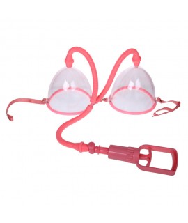 ПОМПА ДЛЯ ГРУДИ ДВОЙНАЯ D колбы 130mm арт Bi-014091-1