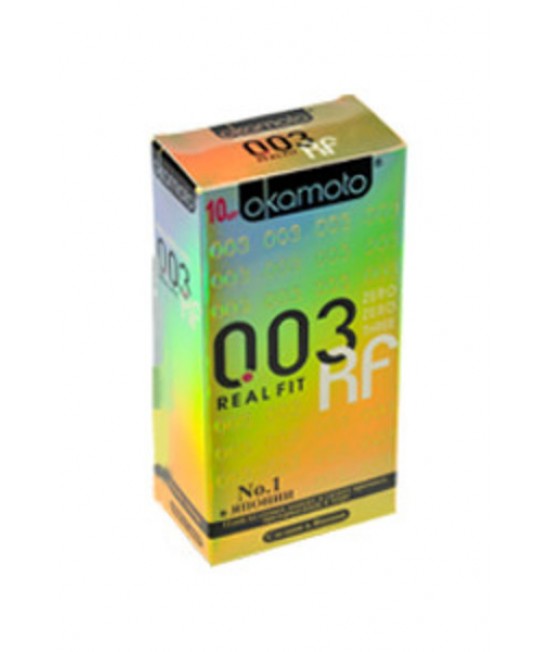 Презервативы Окамото 003 Real Fit  Супер тонкие особой облегающей формы 