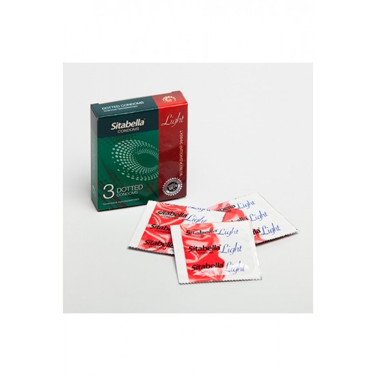 Презервативы Ситабелла Лайт с возбуждающим эффектом точечные 