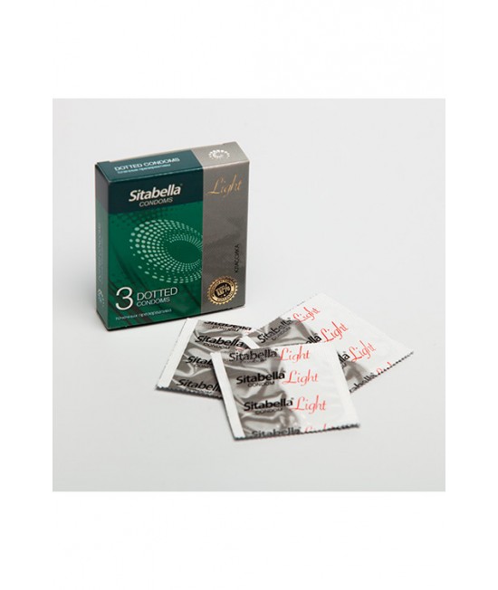 Презервативы Ситабелла Лайт точечные 