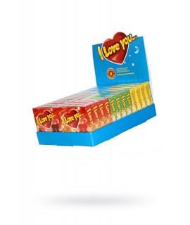 ПРЕЗЕРВАТИВЫ ''I LOVE YOU'' №3 