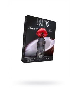 ПРЕЗЕРВАТИВЫ LUXE DOMINO SWEET SEX КОКОС, 18 СМ., 3 ШТ. В УПАКОВКЕ