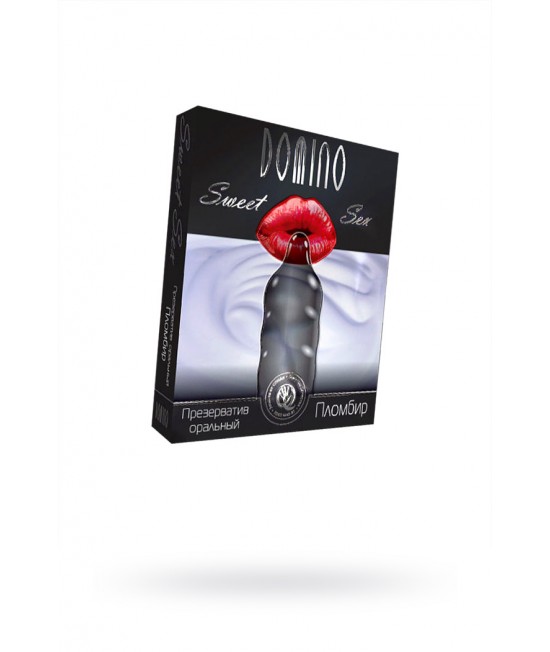 ПРЕЗЕРВАТИВЫ LUXE DOMINO SWEET SEX ПЛОМБИР, 18 СМ., 3 ШТ. В УПАКОВКЕ