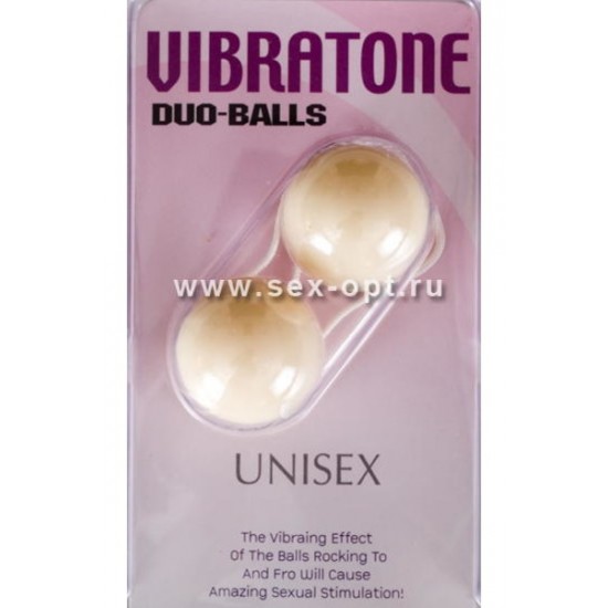 ВАГИНАЛЬНЫЕ ШАРИКИ DREAM TOYS, БЕЛЫЕ, Ø3,5 СМ