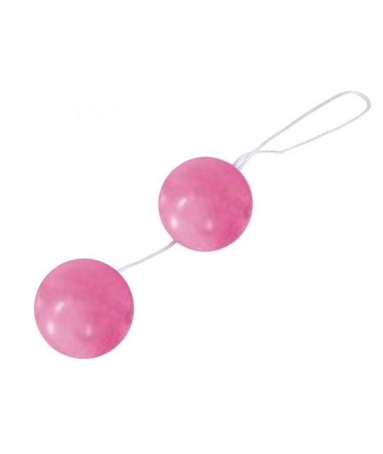 Розовые вагинальные шарики
