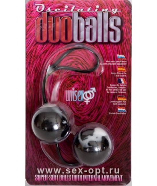 Шарики мягкие вагинальные черные 3,5 см