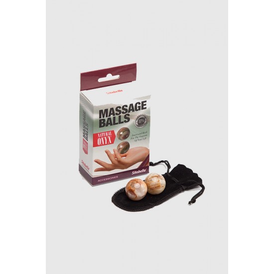 Шарики массажные оникс
