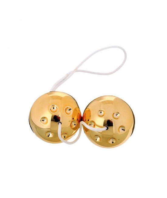 Вагинальные шарики YAM BALLS, золотистые