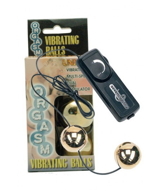 ВИБРОШАРИКИ ЗОЛОТЫЕ 3,5 СМ