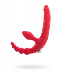 СТРАПОН БЕЗРЕМНЕВОЙ TOYFA BLACK&RED, КРАСНЫЙ