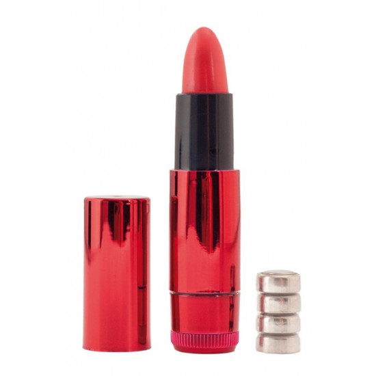 ВИБРАТОР ''ПОМАДА'' 9 СМ КРАСНАЯ, арт. 905011-9