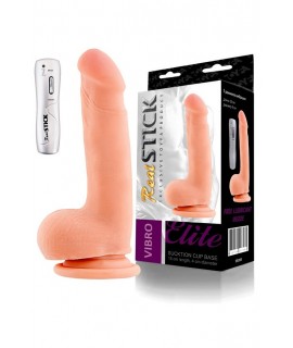 ВИБРАТОР НА ПРИСОСКЕ ТЕЛЕСНЫЙ, 7 РЕЖИМОВ ВИБРАЦИИ, 15 СМ