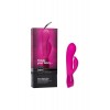 Вибратор с клиторальным стимулятором Key by Jopen - Ceres Rabbit - Raspberry Pink розовый