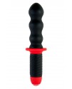 Вибратор с двойным мотором, черный