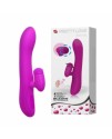 Вибратор с клиторальным стимулятором Pretty Love