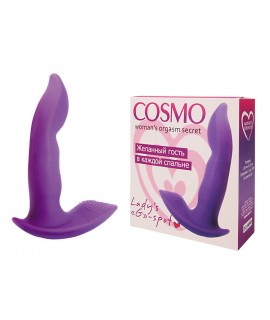 ВИБРОМАССАЖЁР цвет фиолетовый, L 95 мм D 22 мм