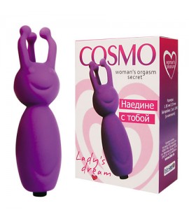 ВИБРОМАССАЖЁР МИНИ цвет фиолетовый L 85 мм D 24 мм