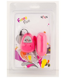 ВИБРОЯЙЦО С ДУ 7СМ РОЗОВОЕ