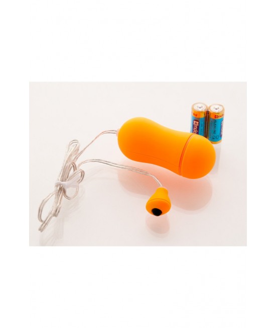 Виброяйцо 6,5см оранжевое