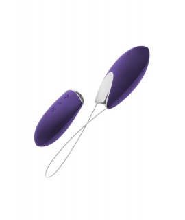 Виброяйцо на дистанционном управлении фиолетовое