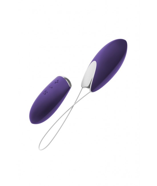 Виброяйцо на дистанционном управлении фиолетовое