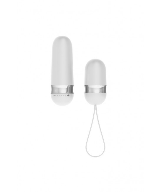 Виброяйцо на дистанционном управлении белое OVO