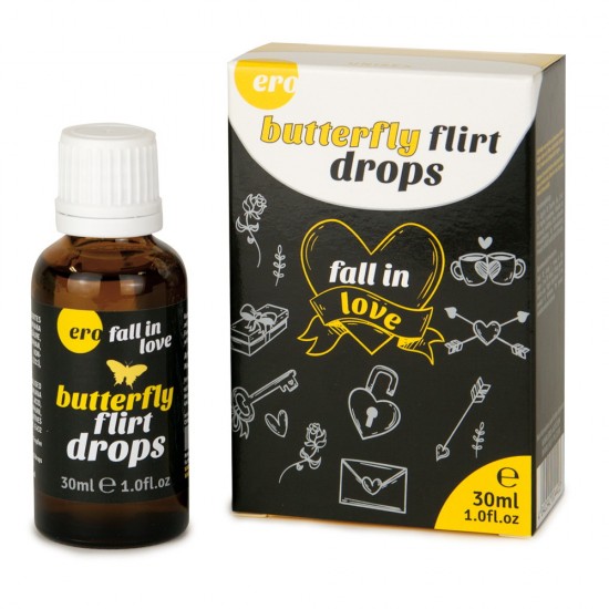 КАПЛИ "ПОЛЕТ БАБОЧКИ/BATTERFLY FLIRT DROPS" для мужчин и женщин, 30 мл., арт.77111.07