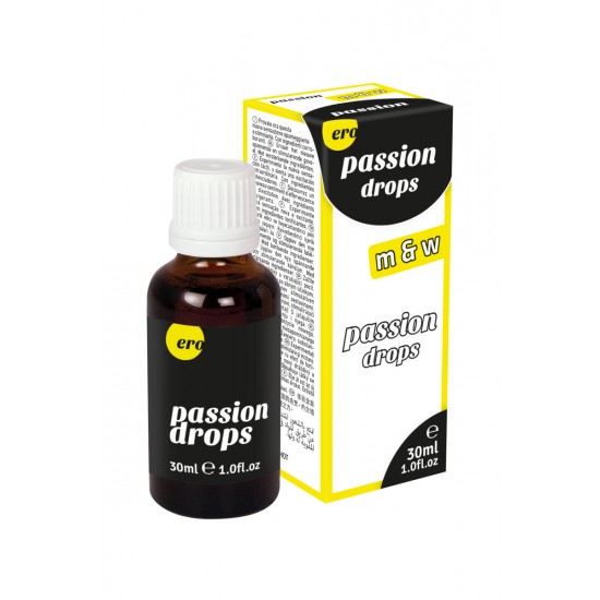 КАПЛИ ДЛЯ МУЖЧИН И ЖЕНЩИН PASSION DROPS (M+W) 30 МЛ.