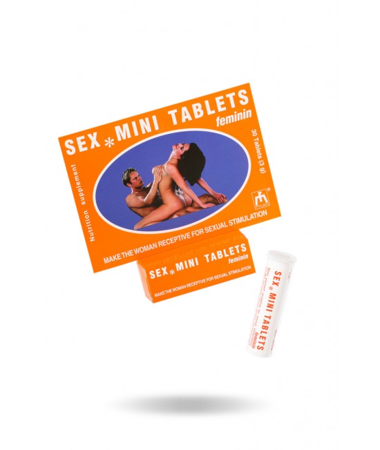 СЕКС МИНИ ТАБЛЕТКИ ДЛЯ ЖЕНЩИН, SEX-MINI-TABLETTEN-FEMININ, 30ШТ